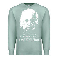 Seafoam albert einstein quote1 Premium Sweatshirt - linhVisuals