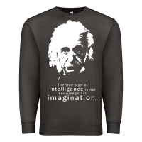 Smoke albert einstein quote1 Premium Sweatshirt - linhVisuals