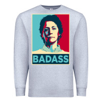 Heather Grey carol peletier badass the walking dead Premium Sweatshirt - linhVisuals