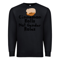 Black cinnamon rolls not gender roles Premium Sweatshirt - linhVisuals