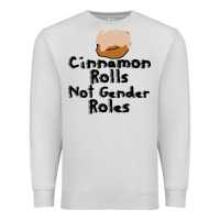 Dove Grey cinnamon rolls not gender roles Premium Sweatshirt - linhVisuals