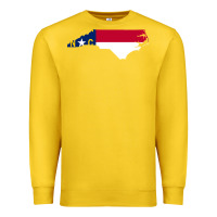 Lemon flag north carolina tshirt Premium Sweatshirt - linhVisuals