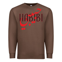 Chestnut yallah habibi Premium Sweatshirt - linhVisuals