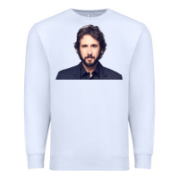 White JOSH GROBAN Premium Sweatshirt - linhVisuals