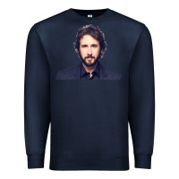 Navy JOSH GROBAN Premium Sweatshirt - linhVisuals