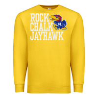 Lemon rock chalk jayhawk ku tshirt Premium Sweatshirt - linhVisuals
