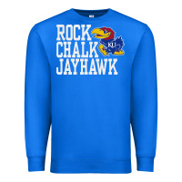 True Royal rock chalk jayhawk ku tshirt Premium Sweatshirt - linhVisuals