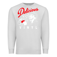 Dove Grey delicious vinyl Premium Sweatshirt - linhVisuals