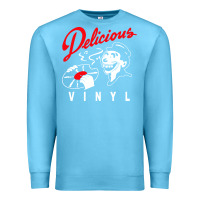Ocean Blue delicious vinyl Premium Sweatshirt - linhVisuals