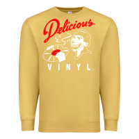 Antique Gold delicious vinyl Premium Sweatshirt - linhVisuals