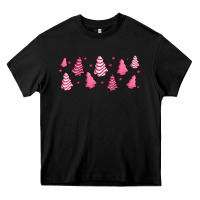 Black pink christmas cakes Heavy Core Tee - Jasminsmagicworld