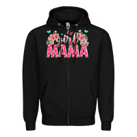 Black girl mama Zipper Hoodie - JahusDesignShop