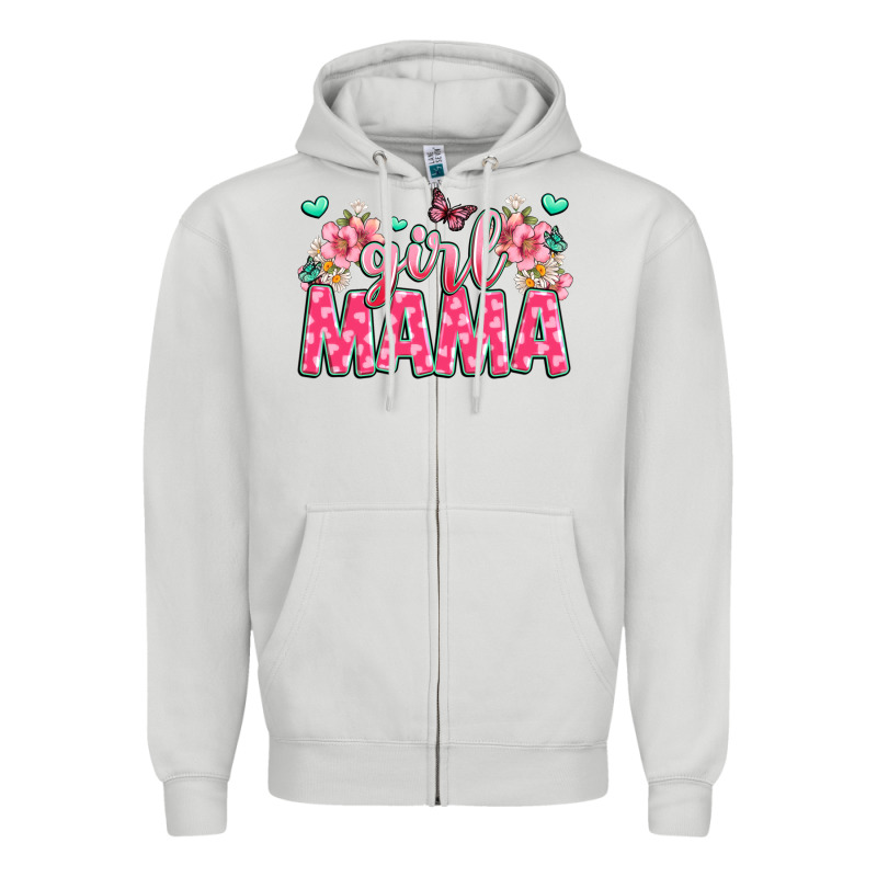Girl Mama Zipper Hoodie by JahusDesignShop | Teevron