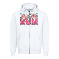 White girl mama Zipper Hoodie - JahusDesignShop