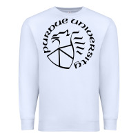 White Purdue University seal apparel Premium Sweatshirt - linhVisuals