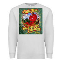 Dove Grey waiting for columbus - little feat Premium Sweatshirt - linhVisuals