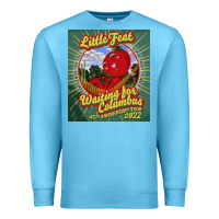 Ocean Blue waiting for columbus - little feat Premium Sweatshirt - linhVisuals