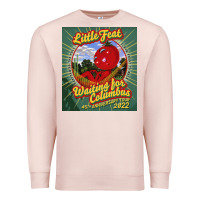 Pale Pink waiting for columbus - little feat Premium Sweatshirt - linhVisuals