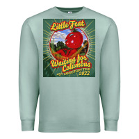 Seafoam waiting for columbus - little feat Premium Sweatshirt - linhVisuals