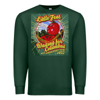 Sports Green waiting for columbus - little feat Premium Sweatshirt - linhVisuals