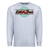 Heather Grey little feat cool Premium Sweatshirt - linhVisuals
