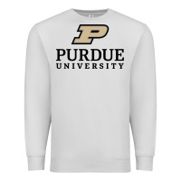 Dove Grey Purdue University, Apparel Premium Sweatshirt - linhVisuals