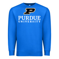 True Royal Purdue University, Apparel Premium Sweatshirt - linhVisuals