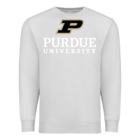 Dove Grey Purdue University, Apparel Premium Sweatshirt - linhVisuals