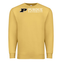 Antique Gold Purdue University, Apparel Premium Sweatshirt - linhVisuals