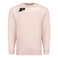 Pale Pink Purdue University, Apparel Premium Sweatshirt - linhVisuals