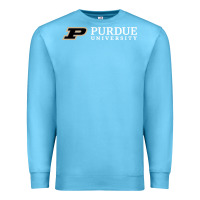 Ocean Blue Purdue University, Apparel Premium Sweatshirt - linhVisuals