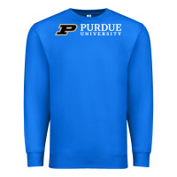 True Royal Purdue University, Apparel Premium Sweatshirt - linhVisuals