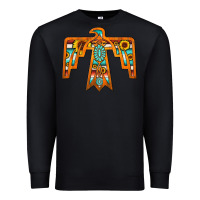 Black thunderbird Premium Sweatshirt - JahusDesignShop