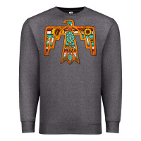 Charcoal Heather thunderbird Premium Sweatshirt - JahusDesignShop