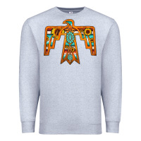 Heather Grey thunderbird Premium Sweatshirt - JahusDesignShop