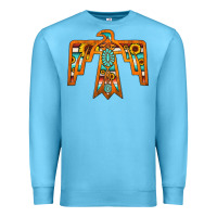 Ocean Blue thunderbird Premium Sweatshirt - JahusDesignShop