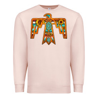 Pale Pink thunderbird Premium Sweatshirt - JahusDesignShop