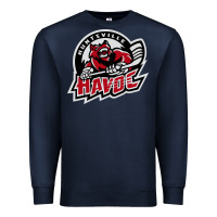 Navy huntsville havoc Premium Sweatshirt - linhVisuals