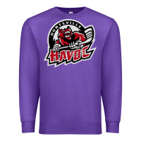 Purple huntsville havoc Premium Sweatshirt - linhVisuals