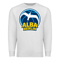 Oatmeal Heather berlin albatrosse #ffce00 alba berlin, berlin, germany,  bg charlotten Premium Sweatshirt - linhVisuals