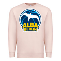 Pale Pink berlin albatrosse #ffce00 alba berlin, berlin, germany,  bg charlotten Premium Sweatshirt - linhVisuals
