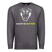 Charcoal Heather Against Me! Premium Sweatshirt - linhVisuals