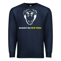 Navy Against Me! Premium Sweatshirt - linhVisuals