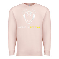 Pale Pink Against Me! Premium Sweatshirt - linhVisuals