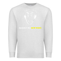 Oatmeal Heather Against Me! Premium Sweatshirt - linhVisuals