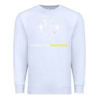 White Against Me! Premium Sweatshirt - linhVisuals