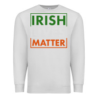 Dove Grey irish lives matter Premium Sweatshirt - linhVisuals