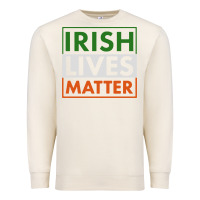 Sandshell irish lives matter Premium Sweatshirt - linhVisuals