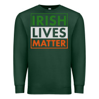 Sports Green irish lives matter Premium Sweatshirt - linhVisuals