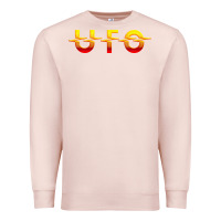 Pale Pink Ufo Premium Sweatshirt - linhVisuals